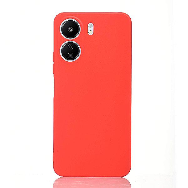 Maskica za Xiaomi Redmi 14C "Back To Basics" - Crvena