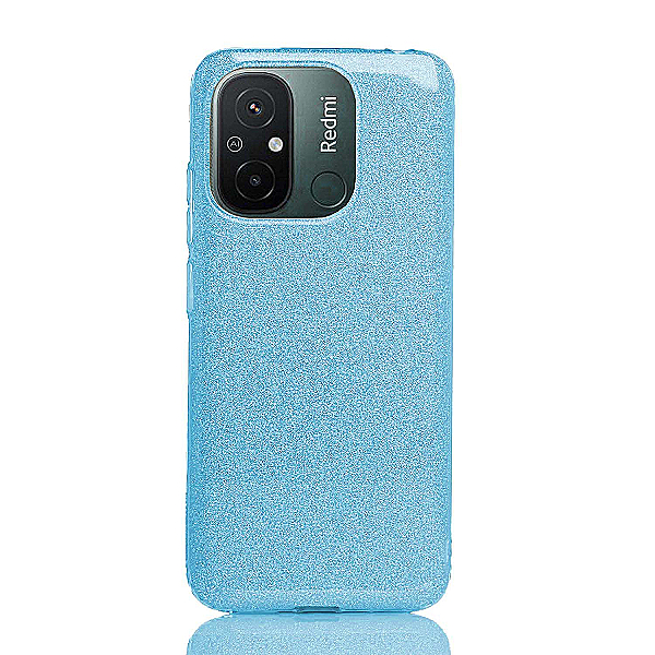 Maskica za Xiaomi Redmi 12C "Diamonds Are Forever" - Plava