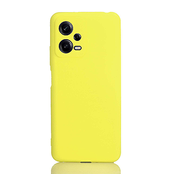 Maskica za Xiaomi Redmi Note 12 Pro (5G) "One Color Rhapsody" - Žuta