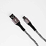 Kabel/adapter 1.5m 2.4A - USB Type-C - Srebrna